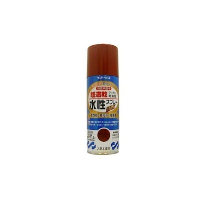 他サイト： サンデーペイント 4906754262519 水性ラッカースプレーＭＡＸ ４００ｍｌ ラディッシュブラウン 400mlの商品画像