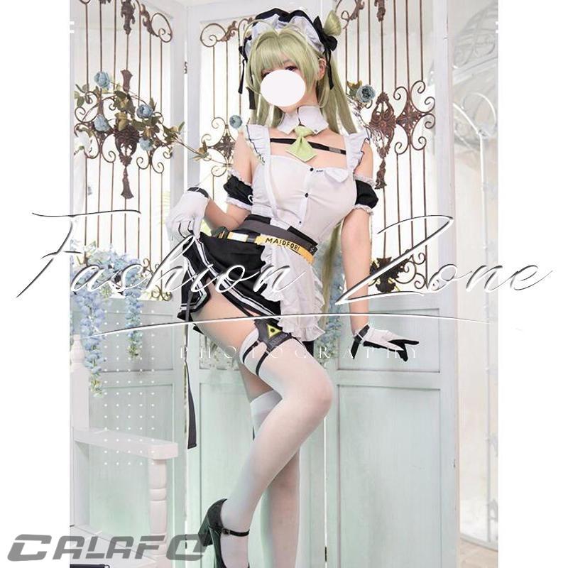 勝利の女神：NIKKE 風 ソダソーダソーダ メイド服コスプレ衣装 コスチューム アニメ変装 仮装 ハロウィン