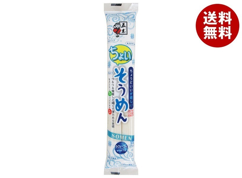 五木食品 ちょいそうめん 120g×30袋入×(2ケース)