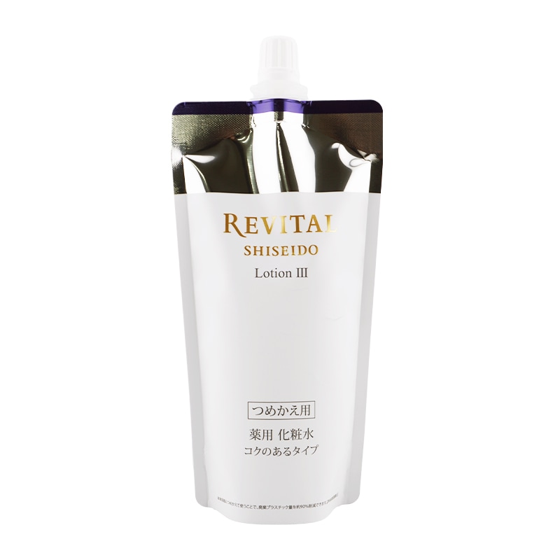 ローション III 詰替え 150mL コクのあるタイプ 化粧水 フローラルグリーンの香り 資生堂 レフィル[医薬部外品][ギフトラッピング対応