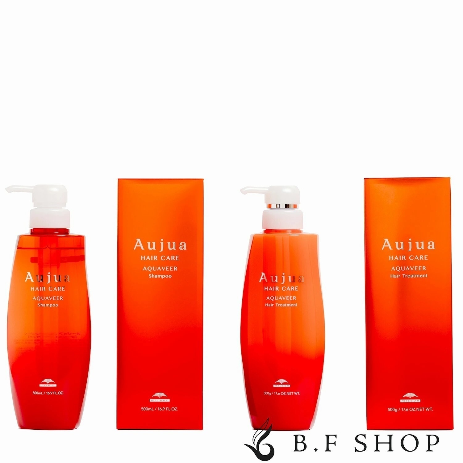 【セット品】ミルボン オージュア アクアヴィア シャンプー ＆ ヘアトリートメント 500ml LSC 9,637円