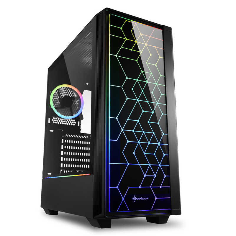 SHARKOON　PCケース ブラック　SHA-RGB LIT100