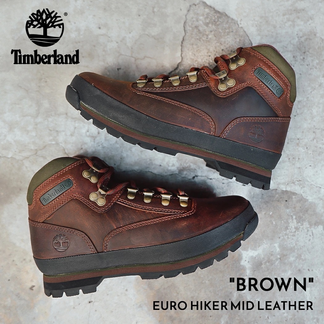 Timberland ティンバーランド ユーロ ハイカー ミッド レザー ブーツ EURO HIKER MID LEATHER 