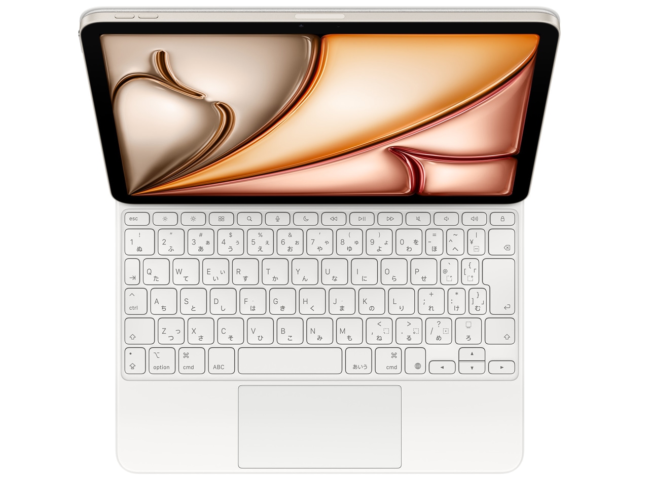 「新品・保証開始済み」11インチiPad Air(M3)/(M2)用 Magic Keyboard 日本語 MDFV4J/A [ホワイト]
