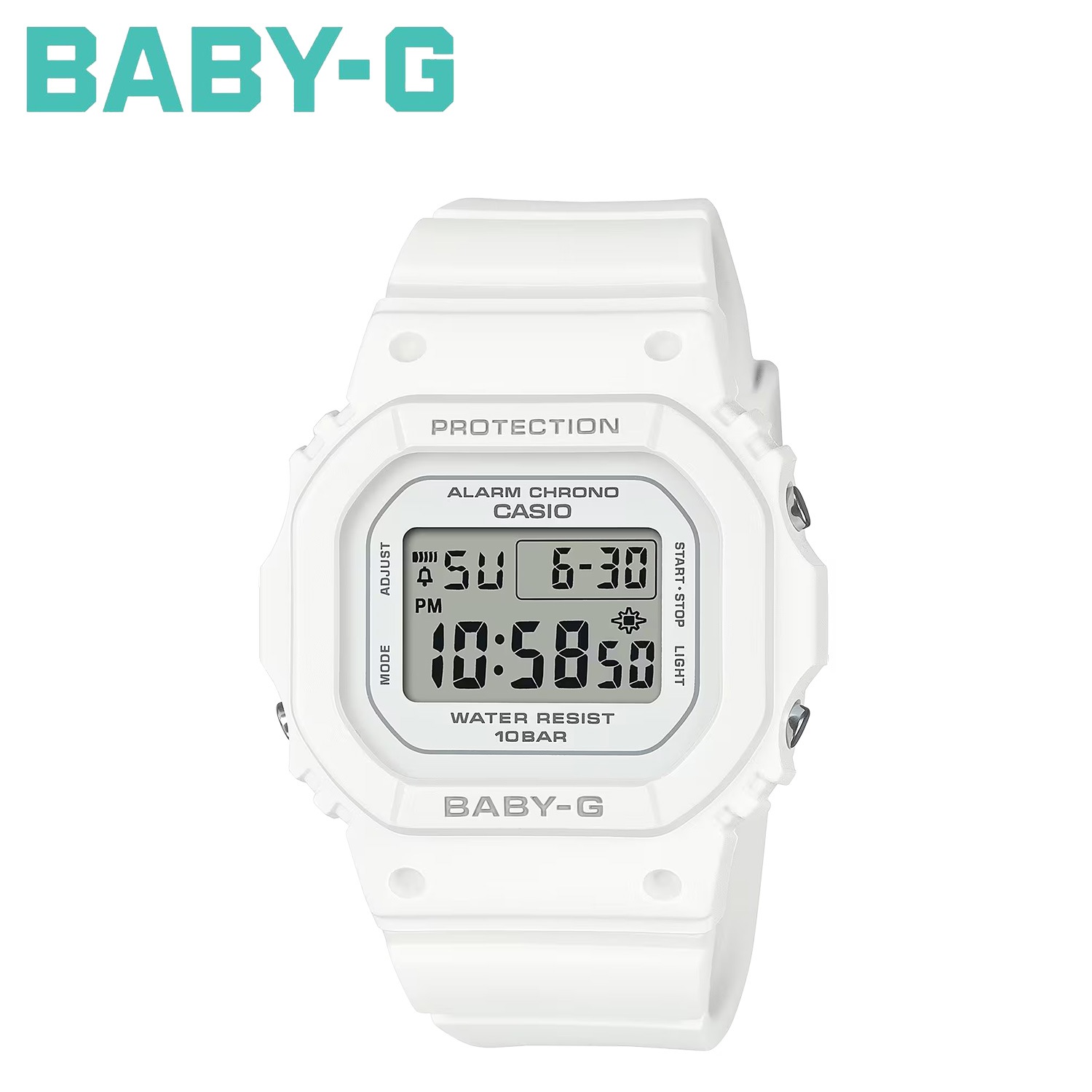 BABY-G 腕時計 BGD-565U-7JF 防水 ベビーG ベイビーG レディース ホワイト 白