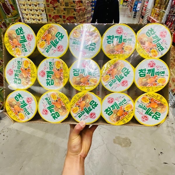 [宅送] オットゥギごまラーメン小カップ65gx15入り 韓国麺類