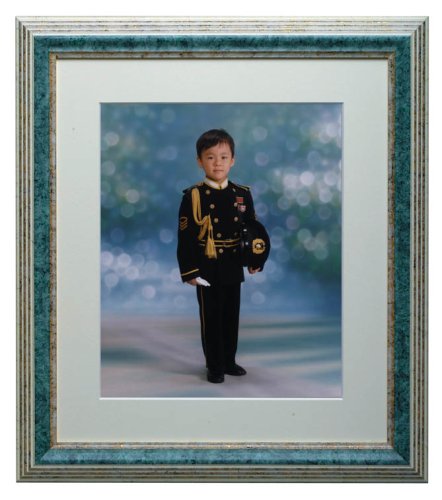 HAKUBA 高級木製額縁 FW4020 A3ノビ グリーン FW4020-A3NB-GR