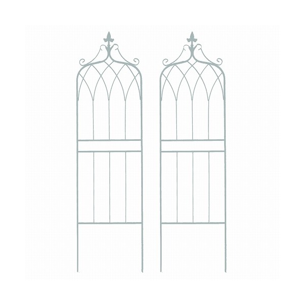 住まいスタイル アイアンフェンス ドレープ ロータイプ 2枚組 ホワイト IF-DR028-2P-WHT メーカー直送