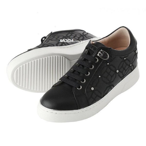 国民クッション 快適なバンド 女性用スニーカー EWS79XE_GN