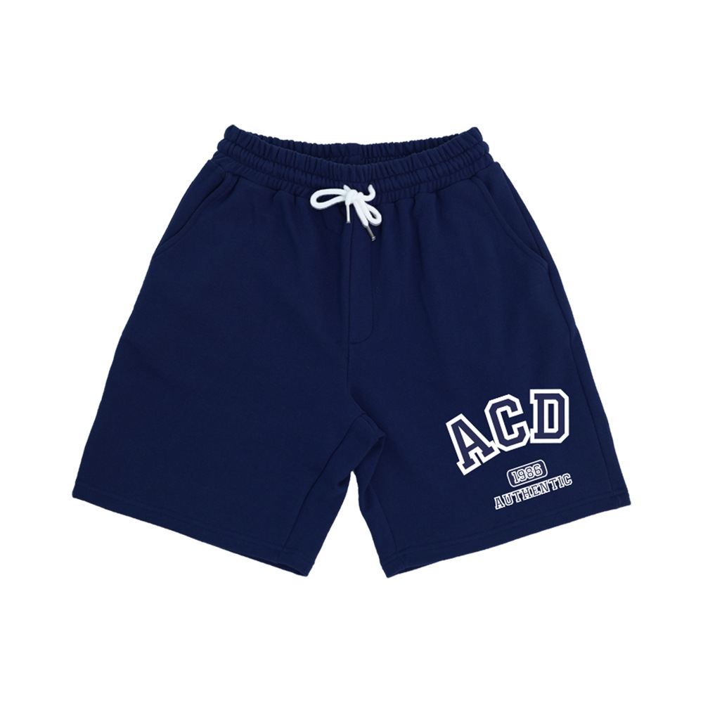 オーバーフィット アセンティック ショートパンツ＿ネイビー 4,541円