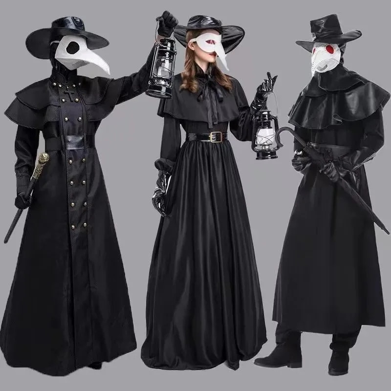 ペストドクターハロウィンカラスくちばしコスチューム中世スチームパンクアントマンビューティーペスト期間限定30%