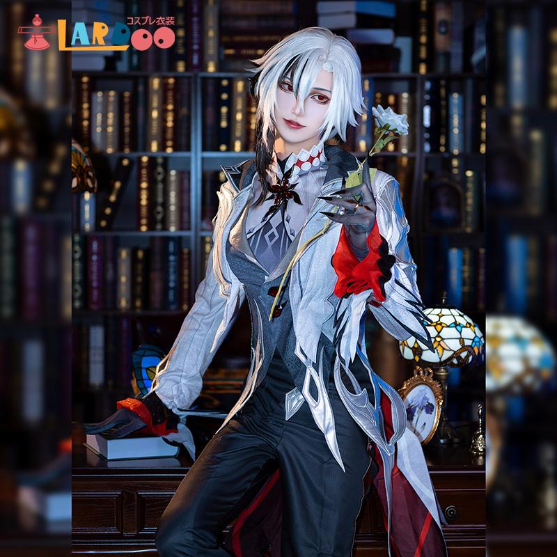 2026新作 L 原神 Genshin ファトゥス 「召使」アルレッキーノ-Arlecchino コスチューム コスプレ衣装 cosplay