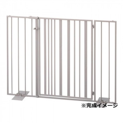 セトクラフト Pet gate ペットゲート ストライプ 扉タイプ ラテ S23-0652