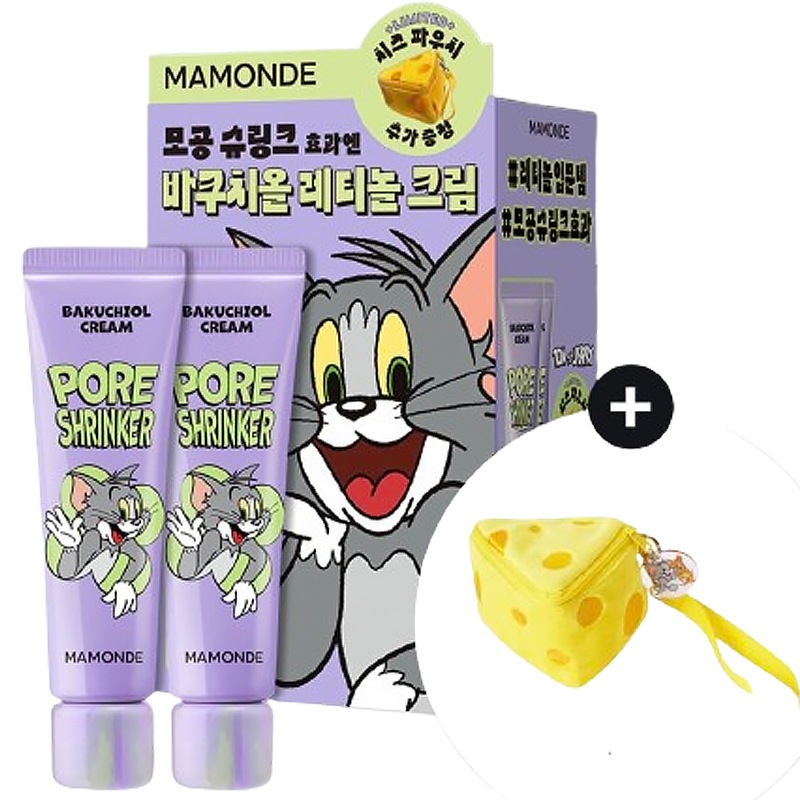 フォアシュリンカー バクチオール クリーム 60ml トムとジェリー エディション (+ポーチギフト)