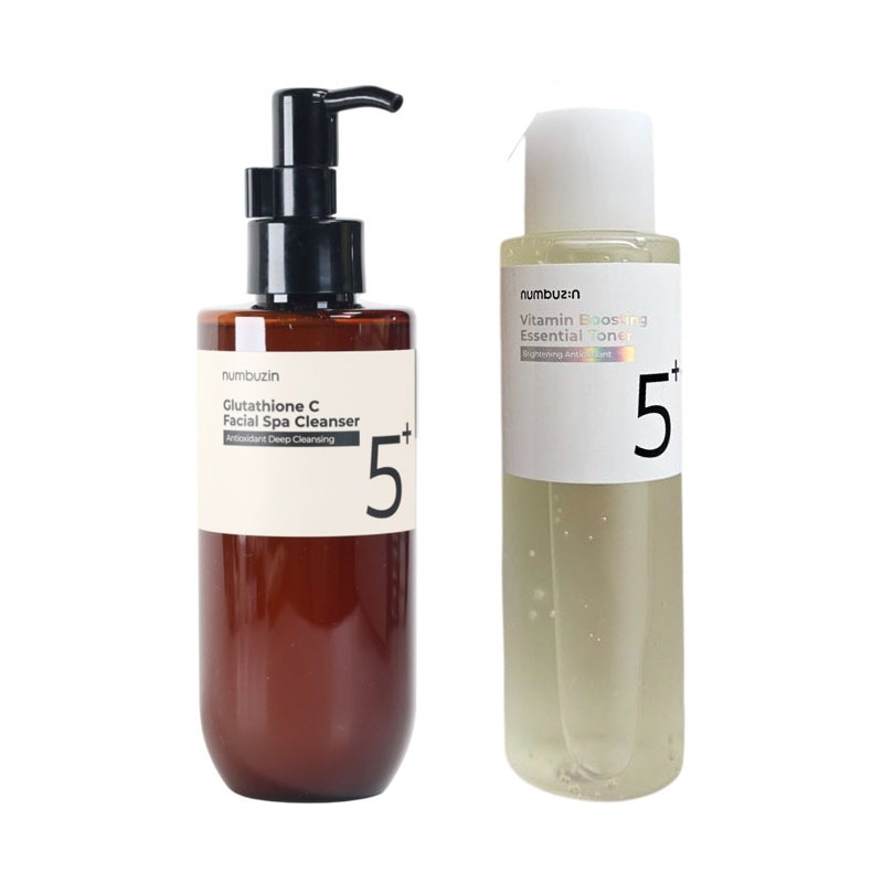 5番 グルタチオンC 洗顔ケアセット （ディープクレンザー200ml + トナー200ml）