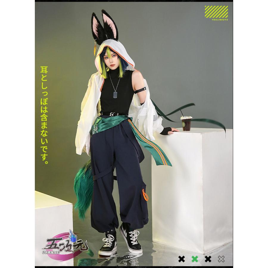 [超人気]三分妄想　原神　コスプレ　ティナリ　幽林狐語　同人服　衣装　ウィッグ　追加可