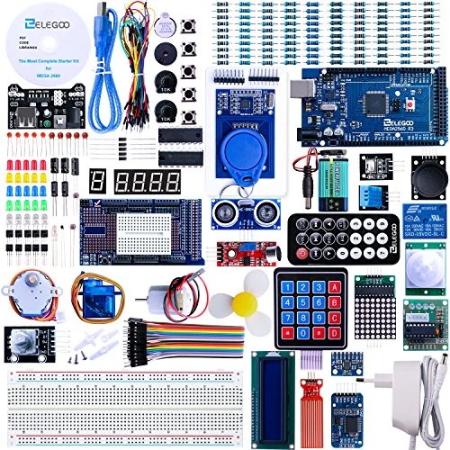ELEGOO Arduino用のMega2560スタータキット最終版 初心者向けチュートリアル付