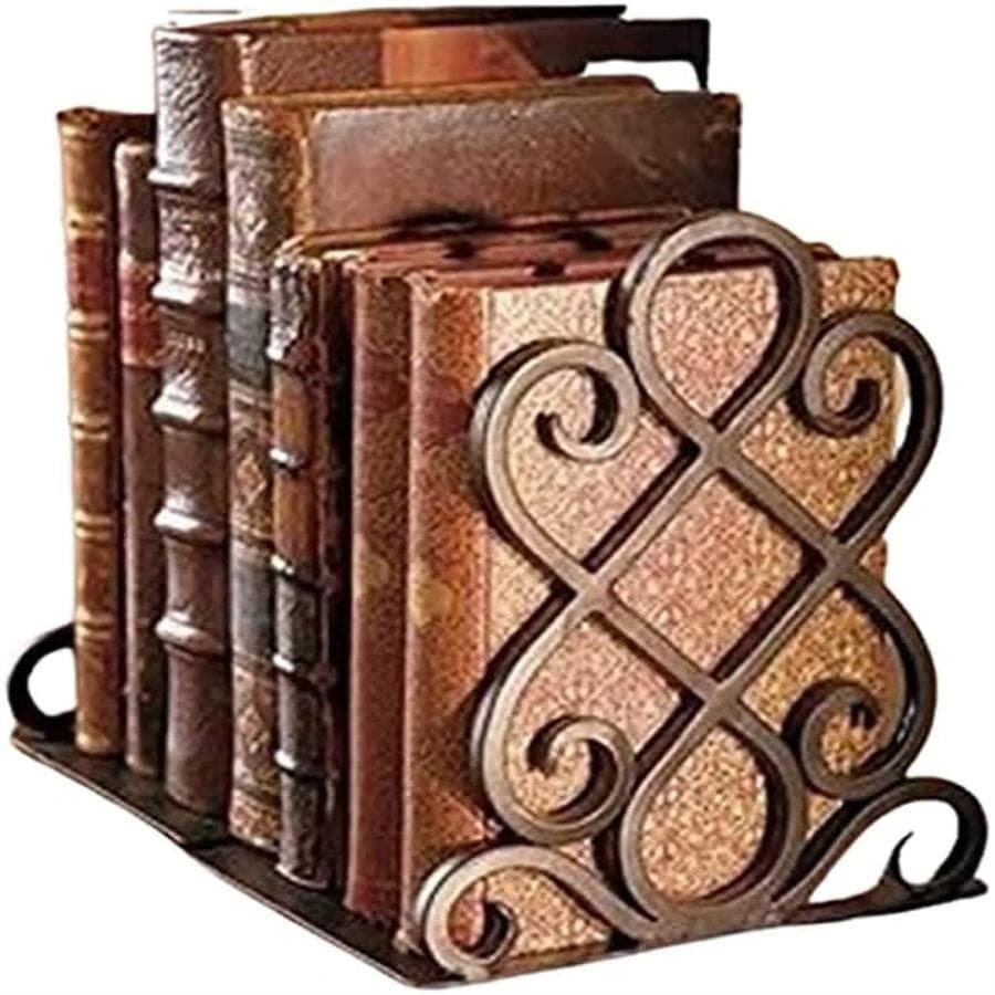 3点ご購入で2oo円OFFブックスタンド ブックホルダー 本 収納 整理 創作 ヨーロピアン スタイル おしゃれ ブックストッパー 頑丈 アイアン ブックホルダー アンティーク 真鍮 創作 レ
