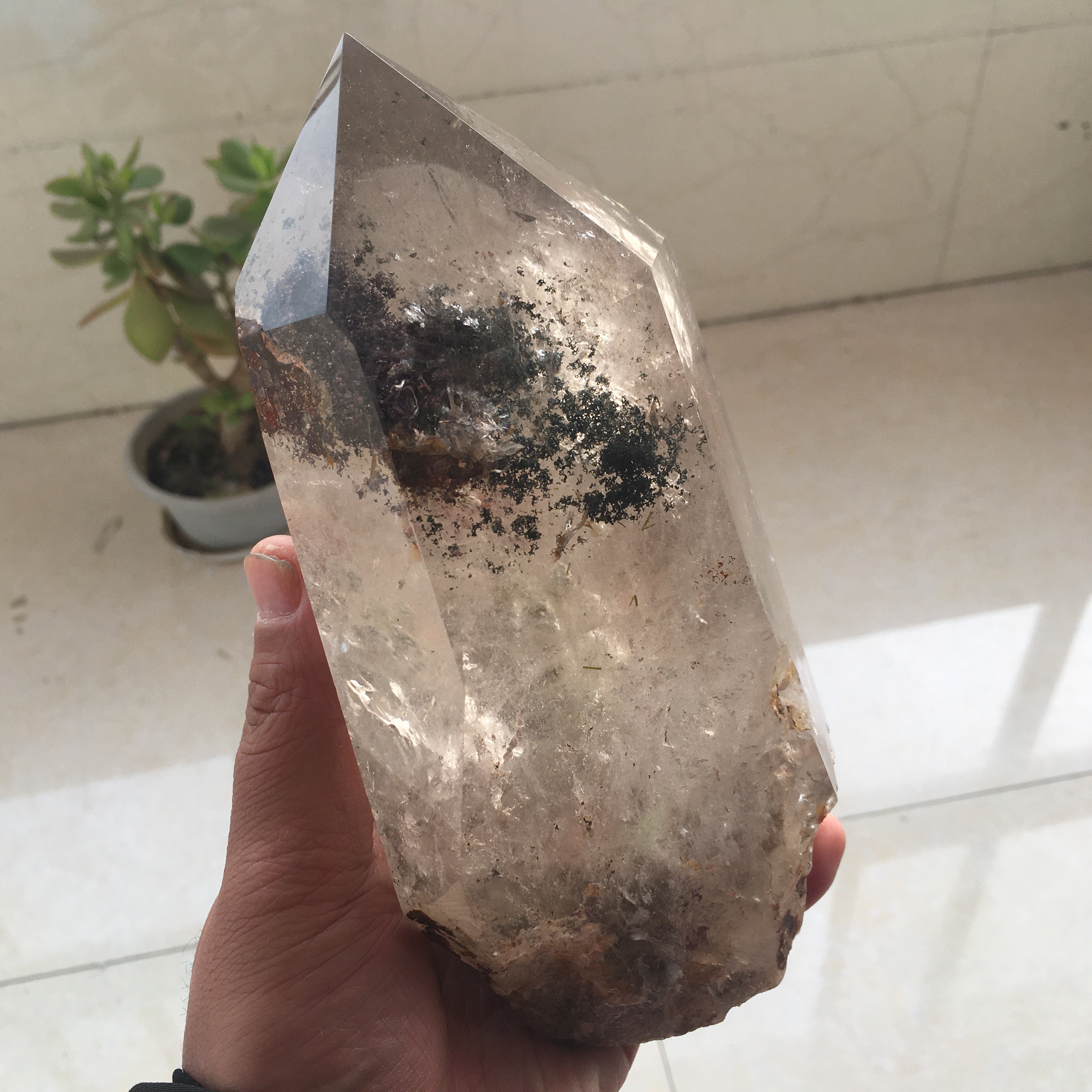 绿幽灵水晶,天然水晶,2170g