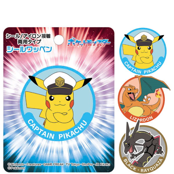 Qoo10] ワッペン ピカチュウ リザードン レック