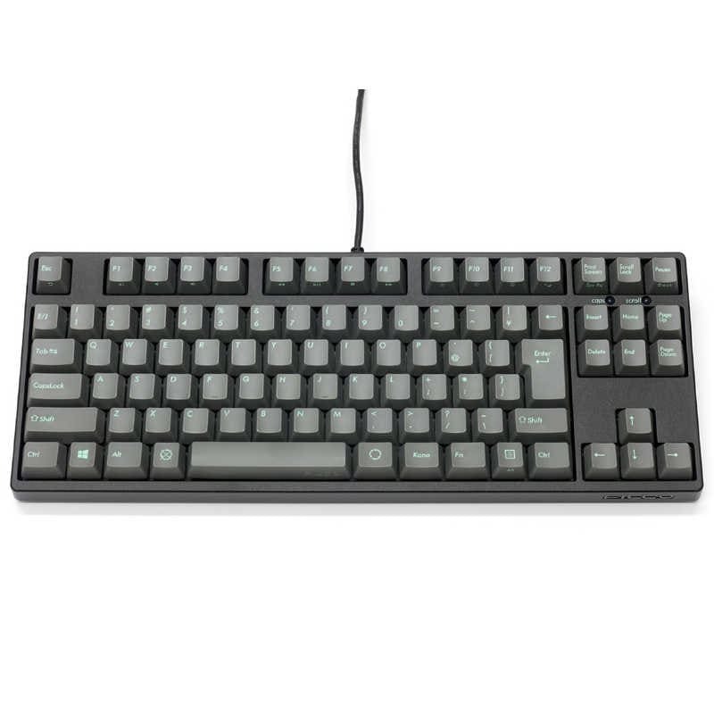 FILCO　キーボード テンキーレス Majestouch＋SGK 日本語かななし(茶軸) ［有線 /PS/2・USB］ スカイグレー/ブラック　FKBN91MNSG3GMB