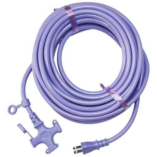 ＫＯＷＡ/ソフト延長コード３口２０Ｍ/ＫＭ０８－２０ムラサキ
