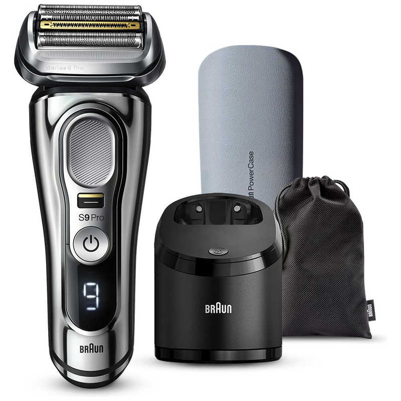 ブラウン　BRAUN　S9ｼｪｰﾊﾞｰ洗浄機付ﾓﾃﾞﾙ　9476CC-V