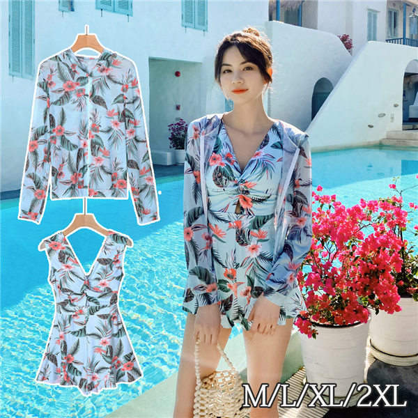 フィットネス水着 ３点セット 体型カバー 大きいサイズ レディース ママ水着 ぽっちゃり お洒落 かわいい 女性 オトナ女子着痩せ ママ水着 シンプル 20代 30代 40代 M L XL XXL 夏