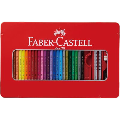 他サイト： 【在庫有・即納】シヤチハタ ファーバーカステル 油性色鉛筆 平缶 48色セット TFC-CP/48C 色えんぴつ 折れにくい 塗り絵 シャチハタの商品画像