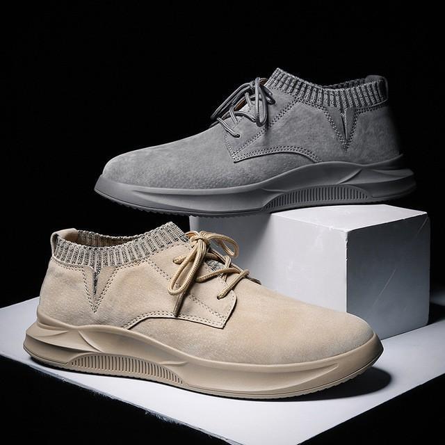 スニーカーメンズシューズローファーモカシンドライビング運動ファッション2色