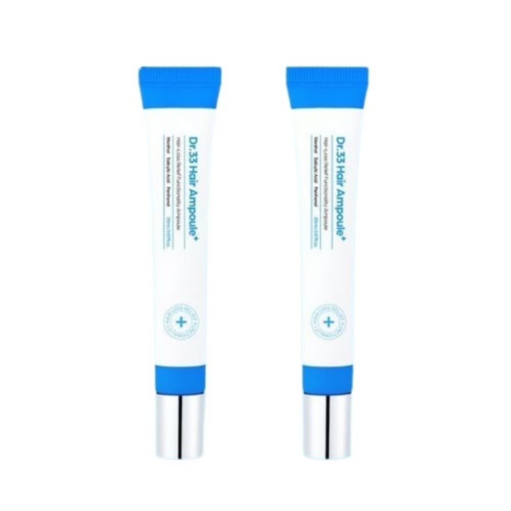 【ダブル企画】ドクター33 脱毛アンプル 20ml+20ml / 育毛ケア / 脱毛防止 / 頭皮ケア / 韓国コスメ / アンプル / 発毛促進 / スカルプエッセンス / 髪の毛のボリューム