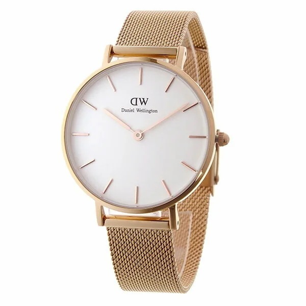 DW 腕時計 レディース Daniel Wellington ペティート メルローズ PETITE MELROSE 32MM ローズゴールド DW00100163 DW00600163