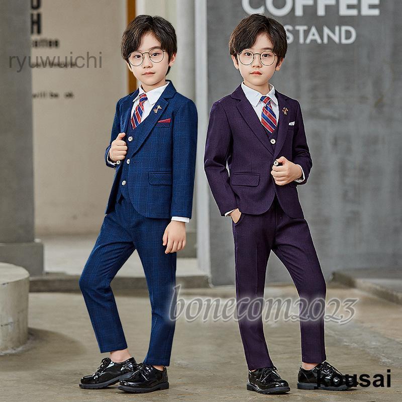 スーツ キッズ 男 男の子 スーツ おしゃれ 子供服 キッズ 入学式 卒園式 お受験 発表会 結婚式 卒業式 5点セット 長袖 80-150
