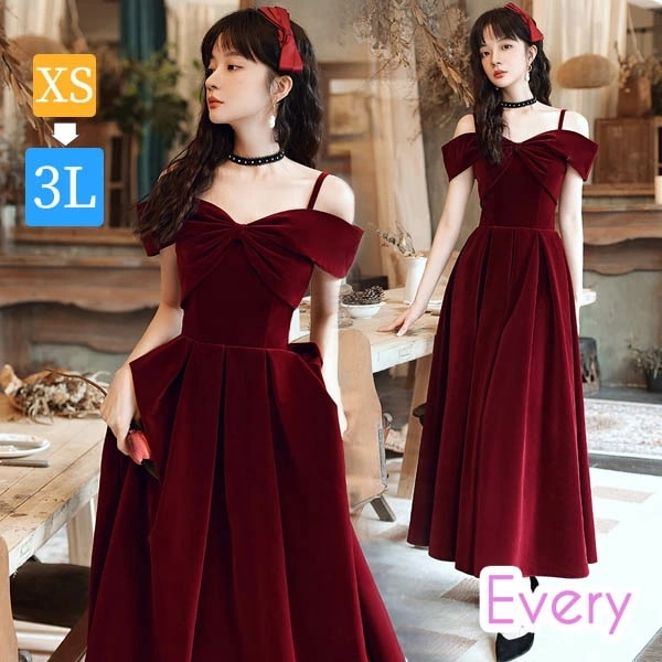 エレガント ドレス 大人 ピアノ 発表会 ロングドレス 母親 結婚式 パーティー 演奏会 ワンピース 大きいサイズ 成人式 同窓会 お呼ばれ 20代 30代 イブニングドレス XS S M L XL 10,087円