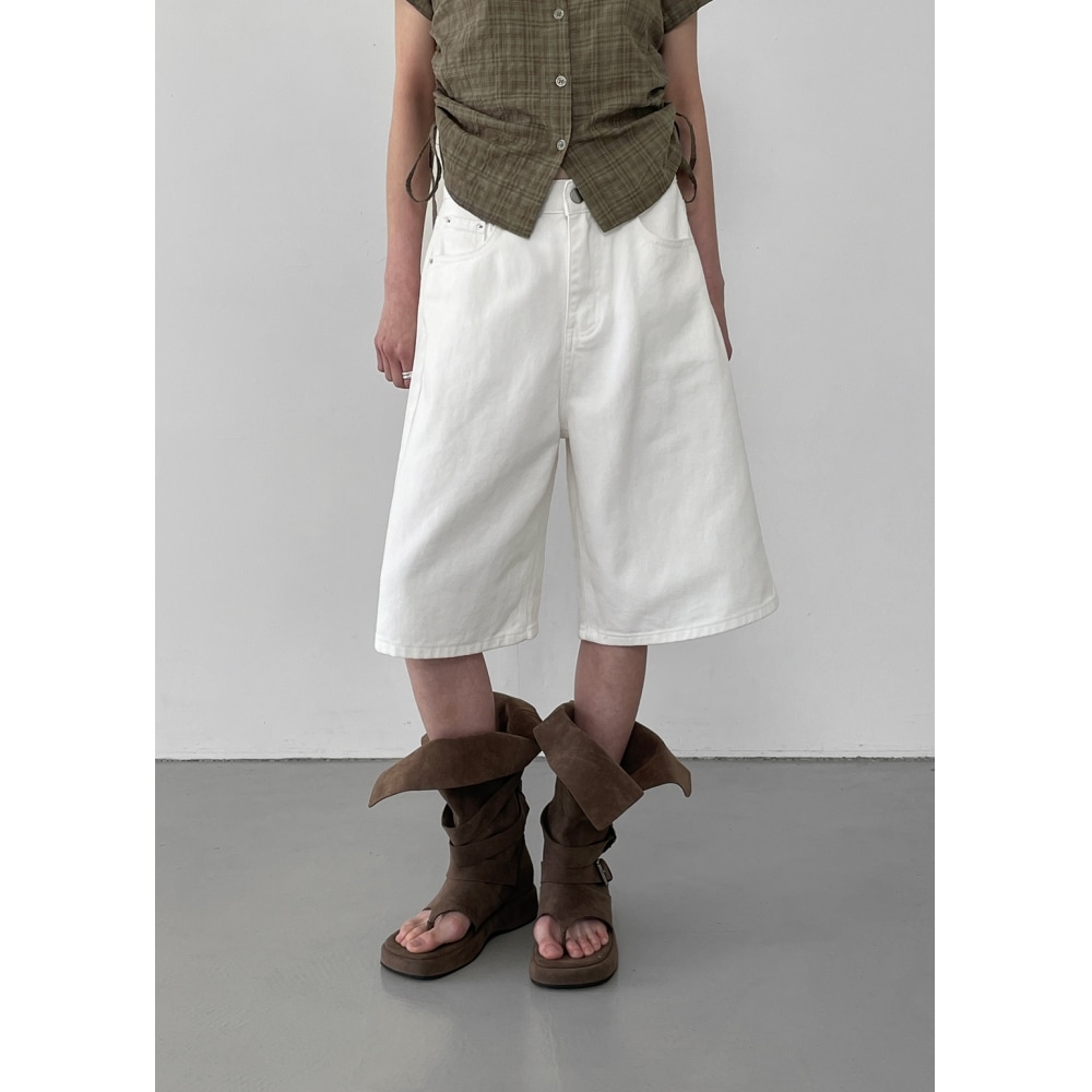 ブラックアップ シスミ バミューダパンツ