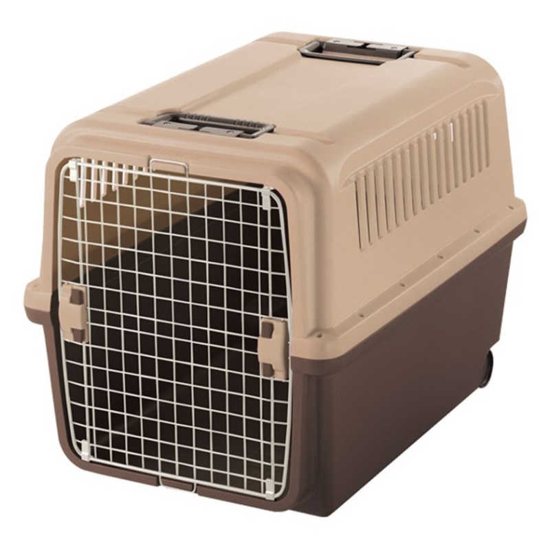 リッチェル　キャンピングキャリー XL(ダークブラウン)[中型犬大型犬用]