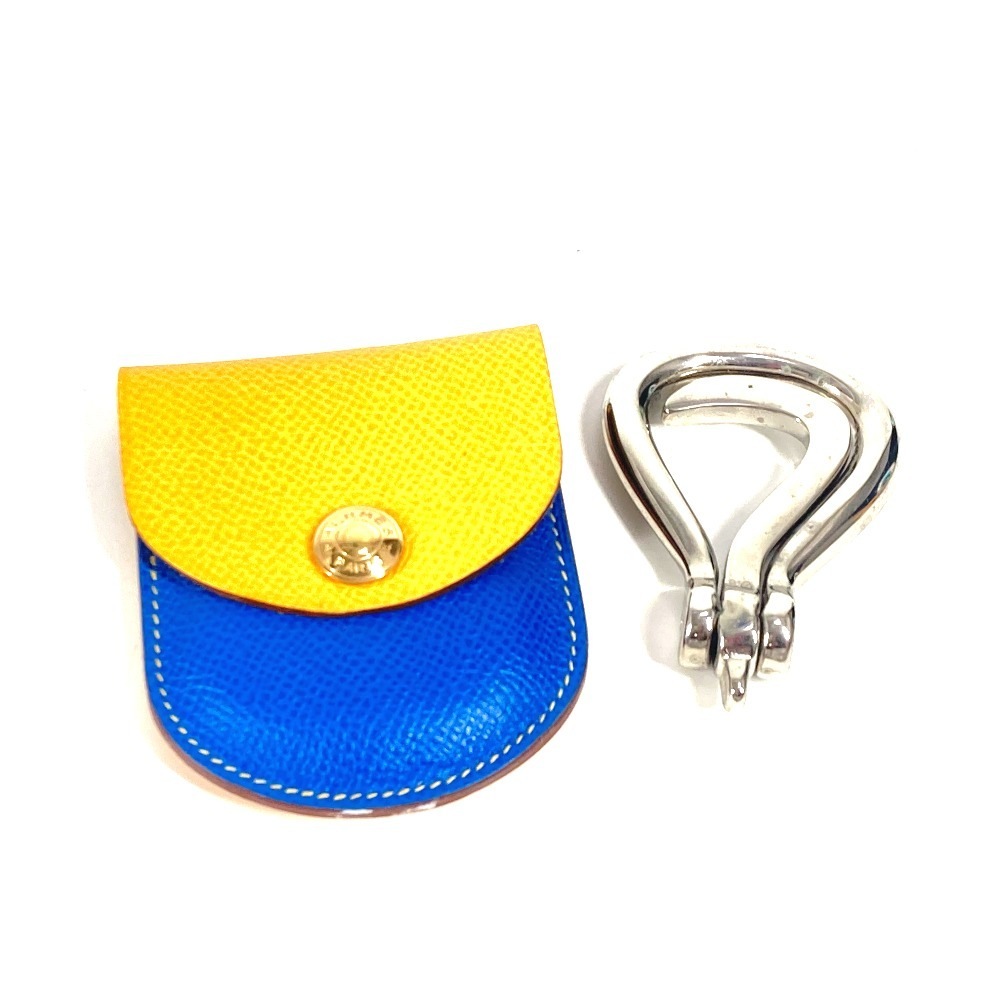 雑貨 フーフピック ETUI CUIR PIEDS エディキュイール ピエ ブーツフック 鉄爪 馬具 ケース付き メタル シルバー