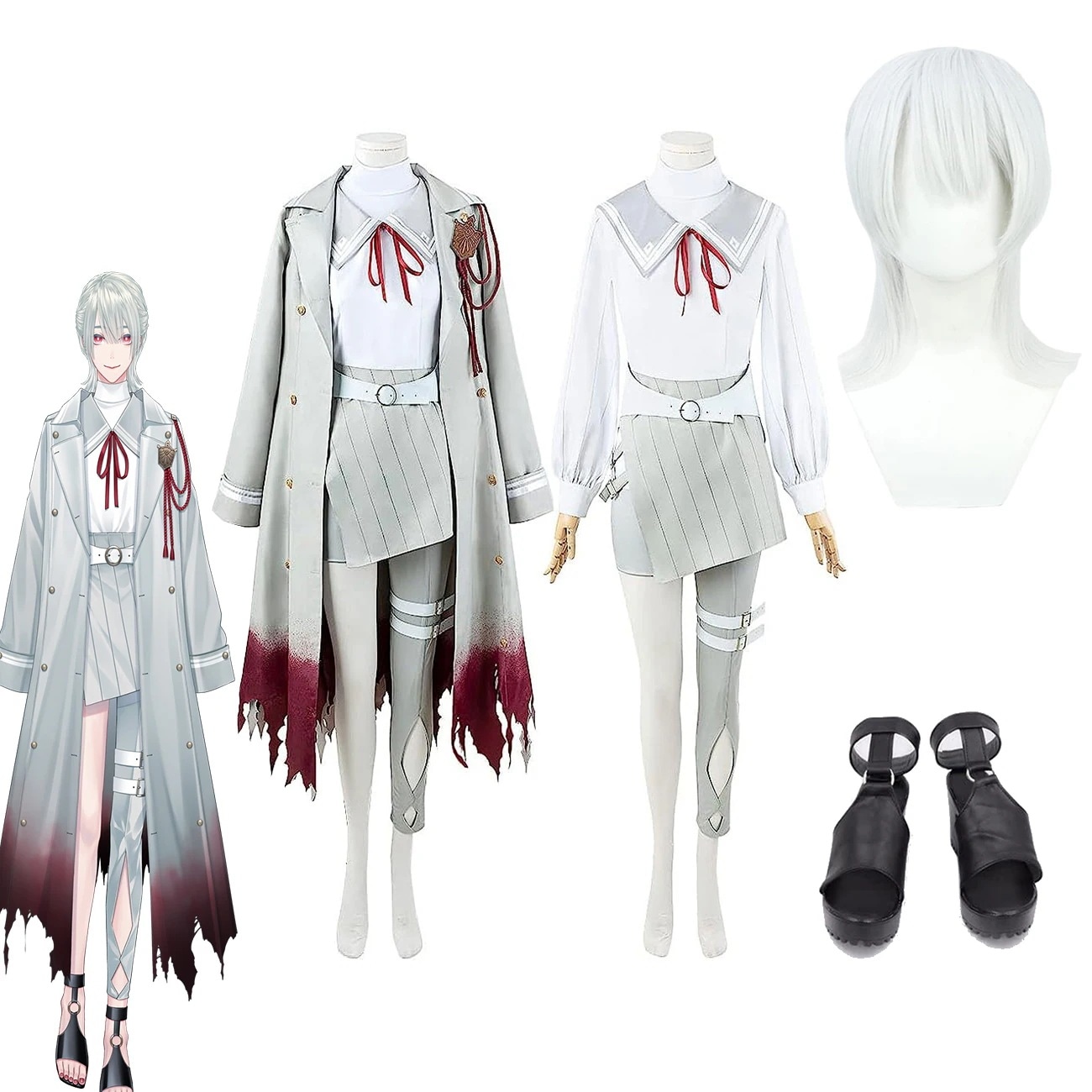 【予約商品】コスチューム コスプレ衣装 新衣装 コスプレ衣装 弦月藤士郎 VTuber バーチャル SNSで大バズり