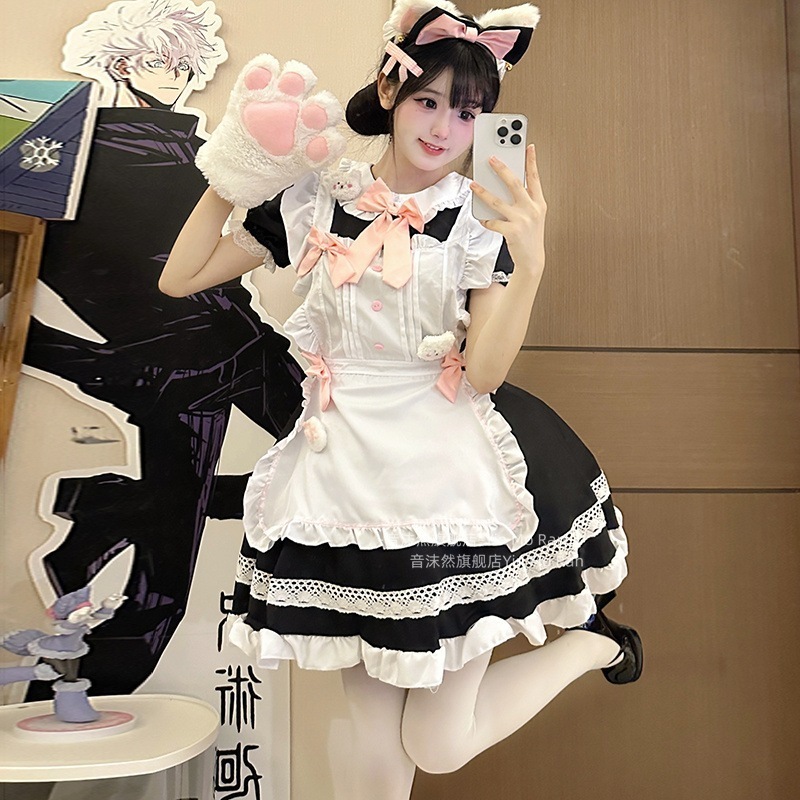 正規品販売熊ソフトキャンディ ~ ソフト妹ロリータワンピースごキャラメイドコスプレ女装アニメcos服