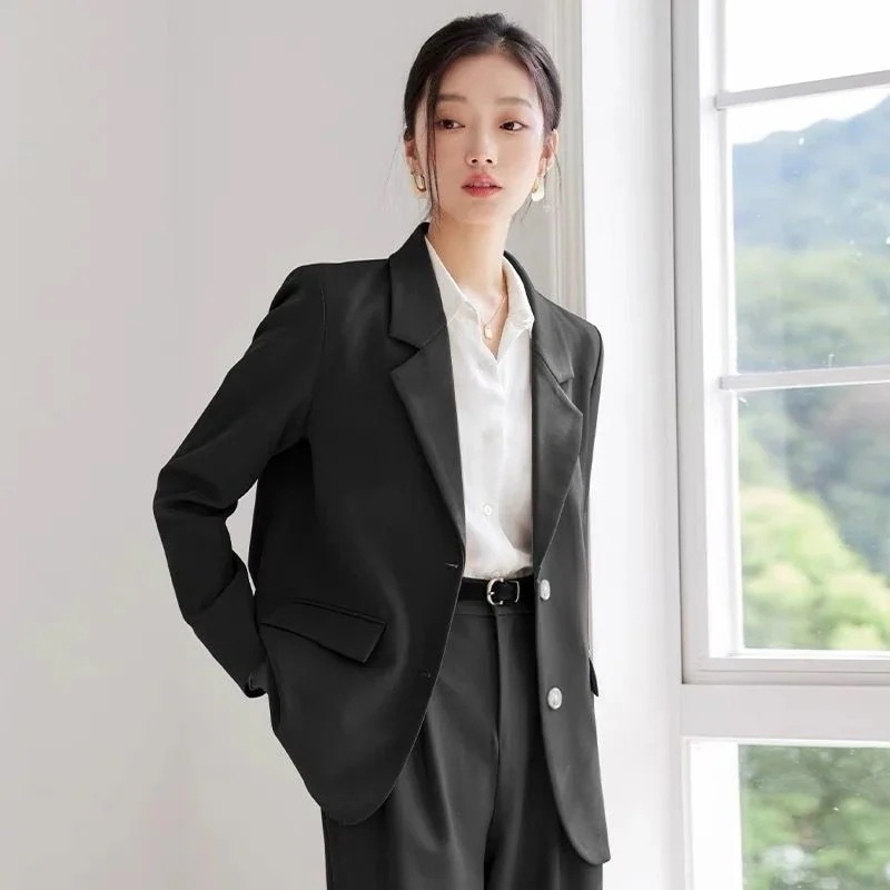 スーツセットアップスーツキャリアスーツ女性2025春の作カジュアルスーツ