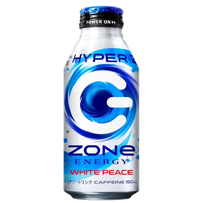 ZONe(ゾーン) HYPER ZONe ENERGY WHITE PEACE エナジードリンク 炭酸飲料 400ml×24本