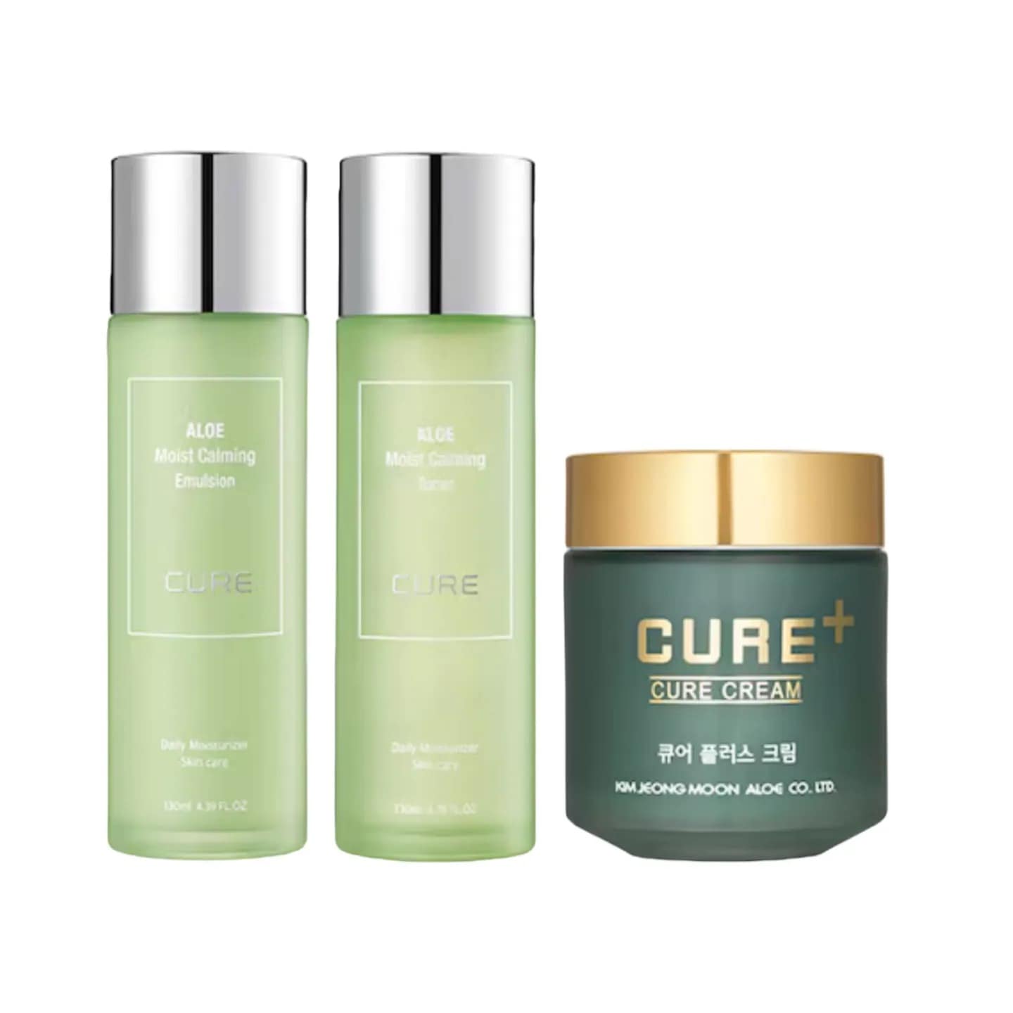 KIM JEONGMOON ロエ カーミングトナー 130ML+カーミング エマルジョン 130ML+プラスクリーム 80G