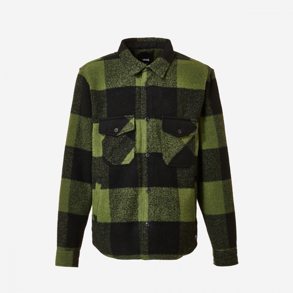 バーンズデンビーパージシャケット VN000JVECAN-ブラック-ローデングリーン