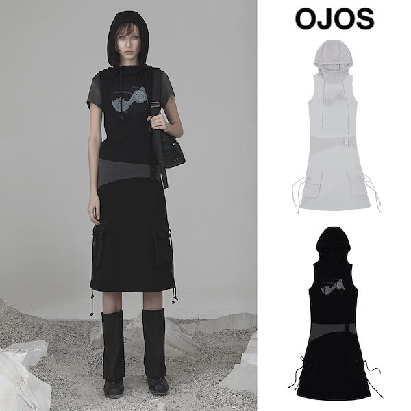 Qoo10] ojos [OJOS] Knit Hoodie S