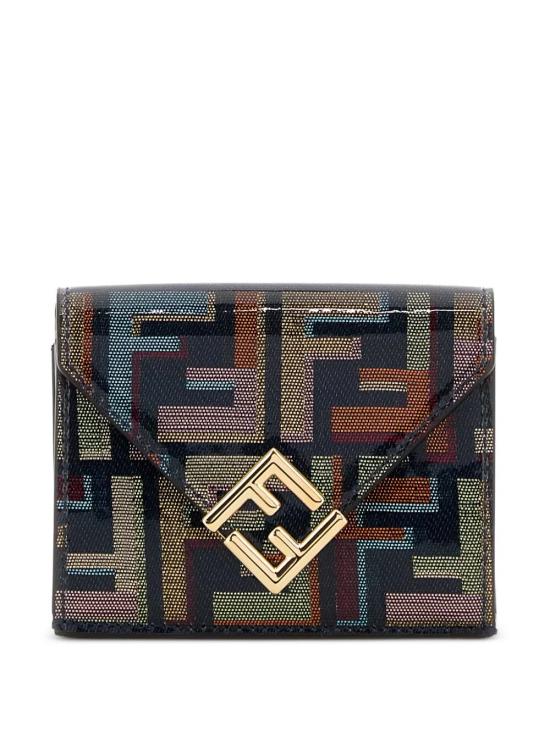 FENDI Women Wallet 8M0480 AW6Q F1URO MLC BLU ABISSO OS
