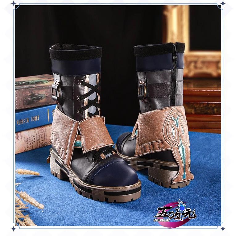 【予約商品】ハロウィン 三分妄想　原神　コスプレ　フレミネ　靴