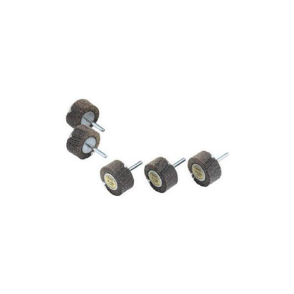 TRUSCO MR8025 ミラクルフラップホイール 外径80X厚25X軸6 5個入 #400 メーカー直送