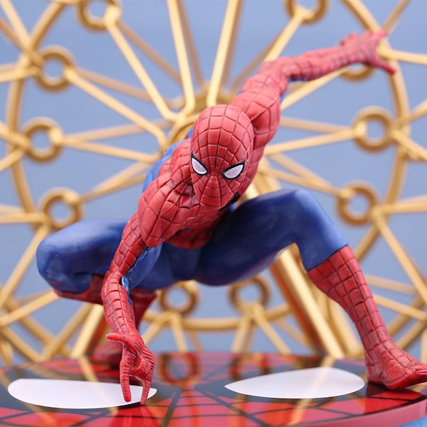 Qoo10] スパイダーマンフィギュアシャーシデスクト