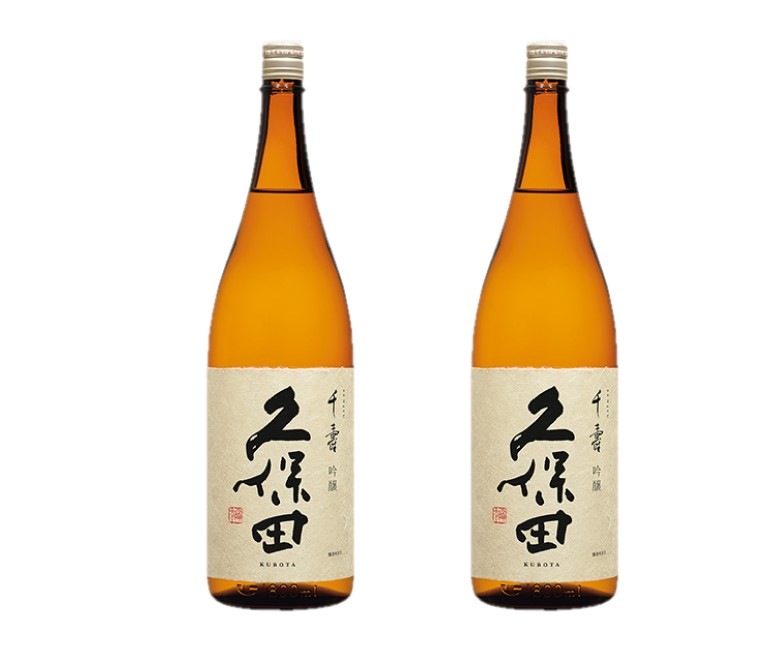 日本酒 朝日酒造久保田 千寿 吟醸 1800ml 1.8L2本【北海道沖縄県東北四国九州地方は必ず送料がかかります】【熨斗ご贈答品の対応可】