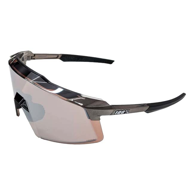 ワンハンドレッド 100% スポーツサングラス AEROCRAFT エアロクラフト ハイパーミラーレンズ 60032-00015グロスブラッククローム(24y9m)